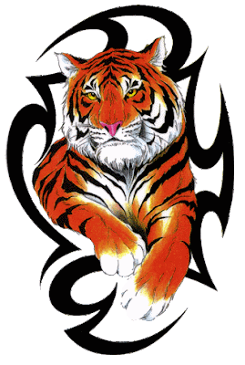 free designs tiger tattoo