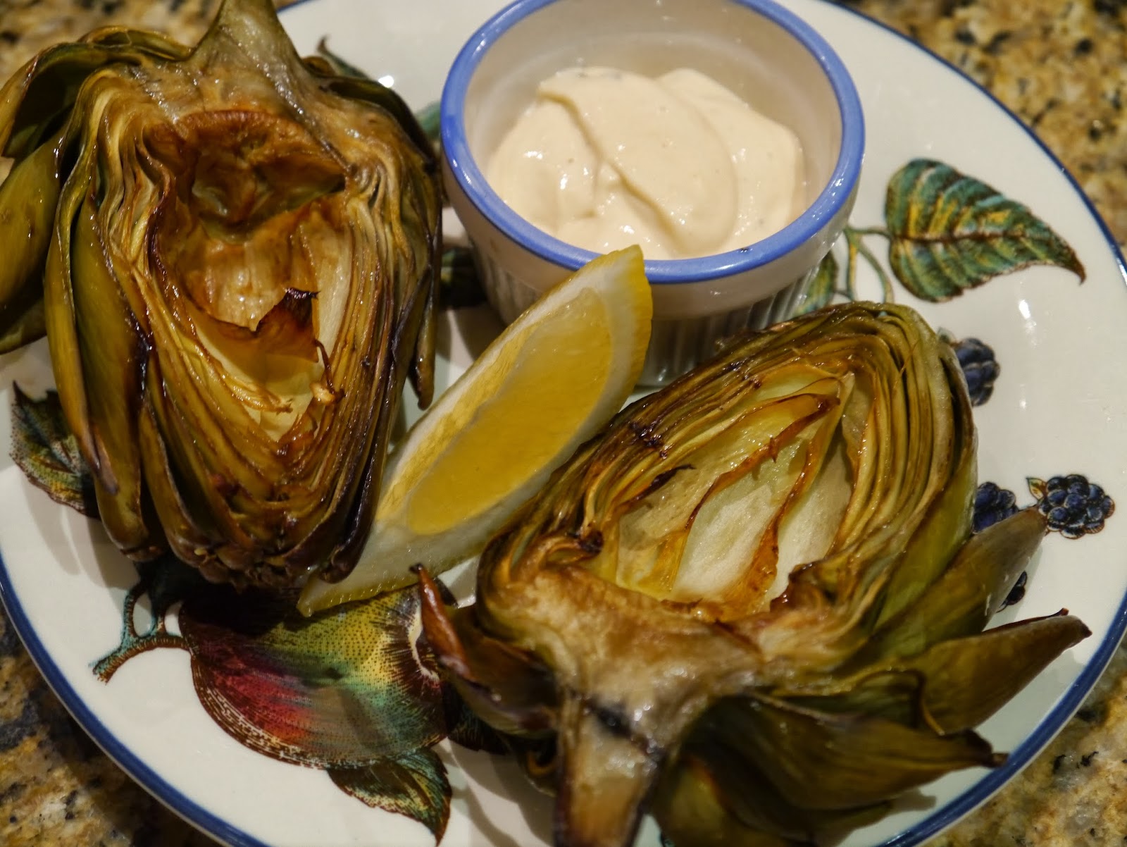 Gathering Around The Grill Smoked Artichokes