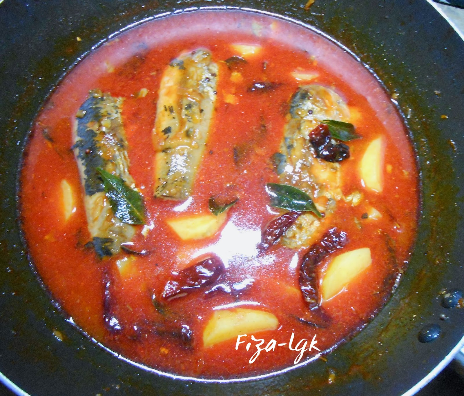 Kari Sardin Ala Mamak Fizas Cooking