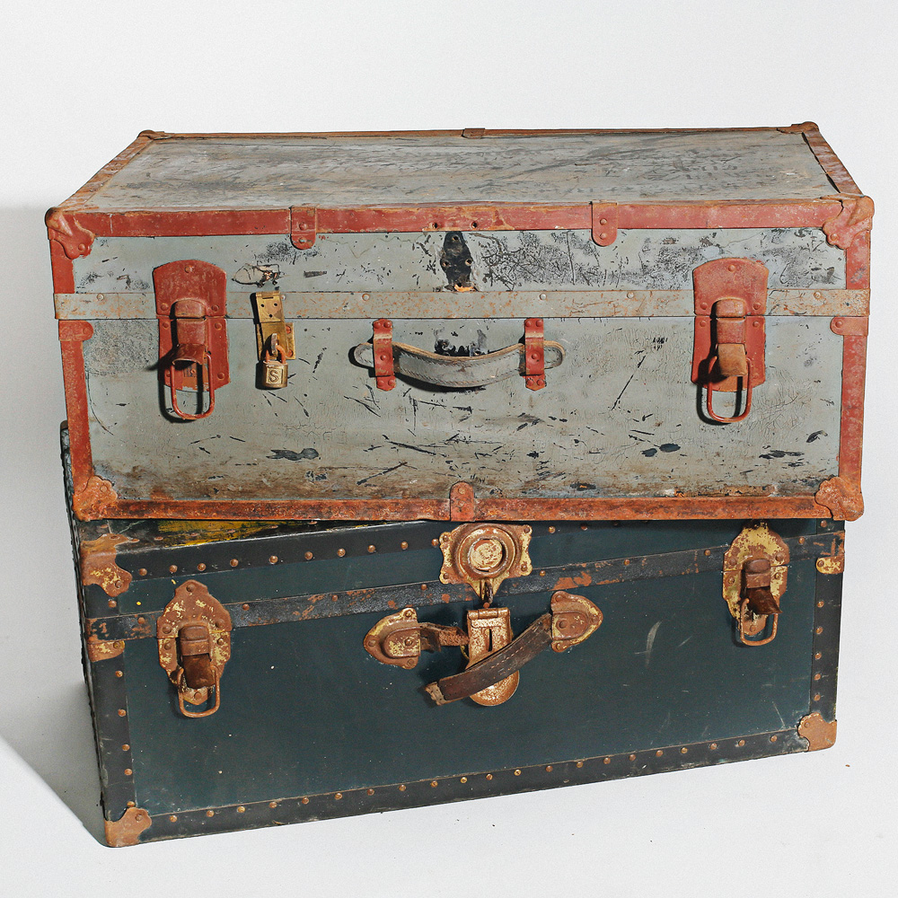 LilacsNDreams Vintage Antique Refinished Trunks of All Sizes