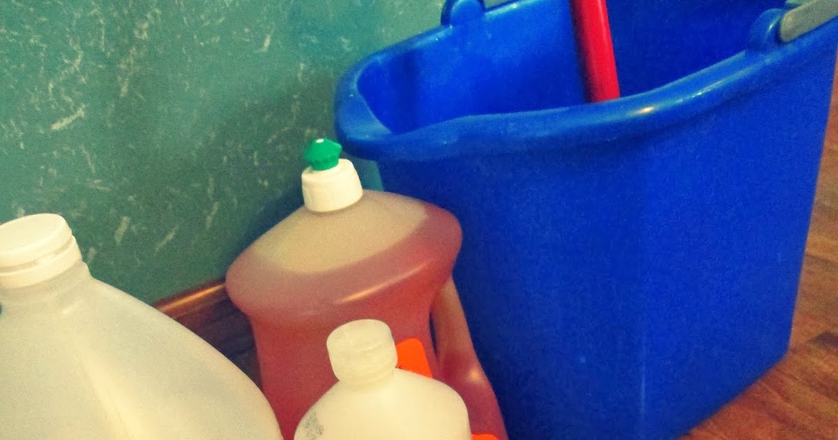 THE REHOMESTEADERS Homemade Mop Solution