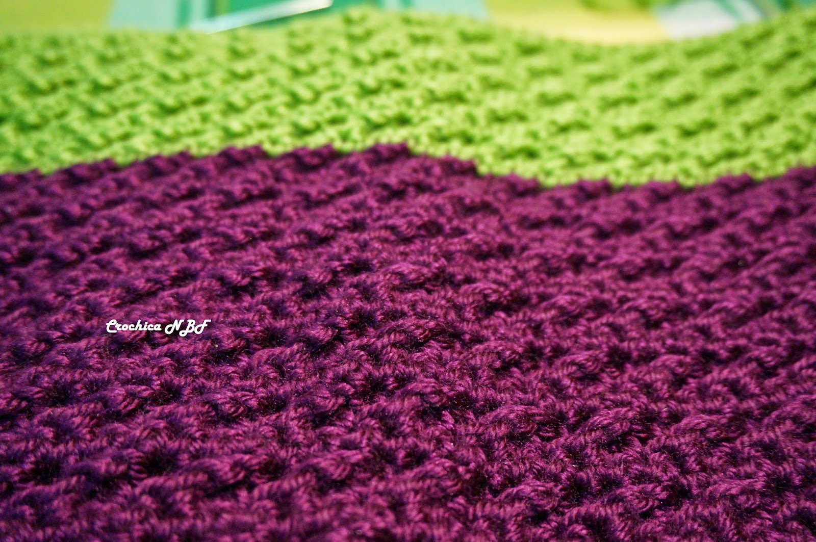 Cross stitch crochet