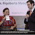 Rigoberta Menchú llama a los mexicanos a votar el 7 de junio