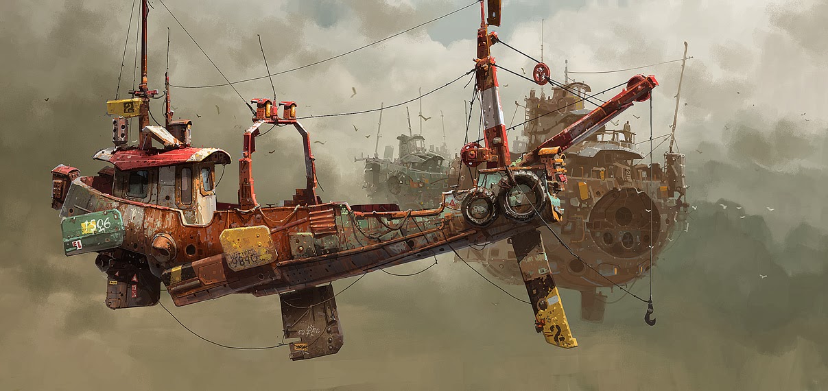 yalnız fok balığı Illustrations by Ian Mcque