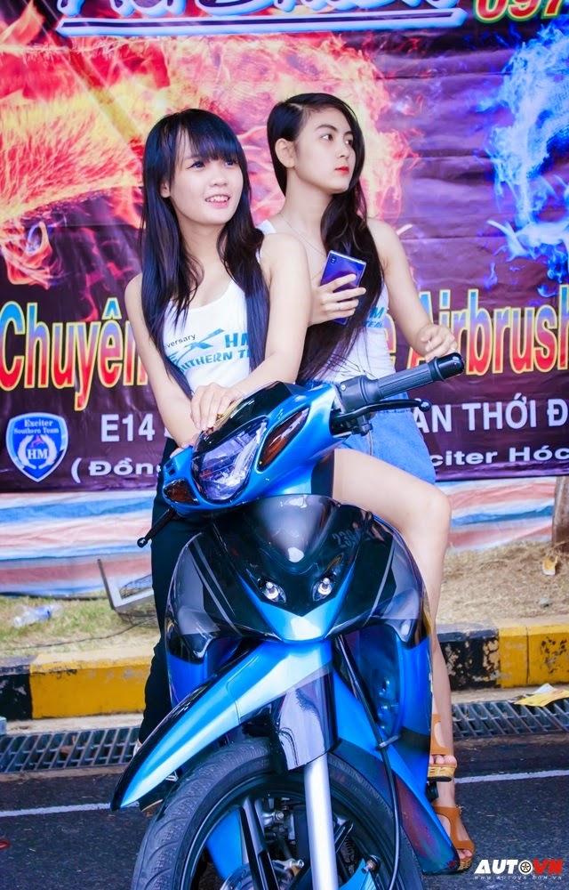 Người đẹp tại Vietnam Motorbike Festival 2014