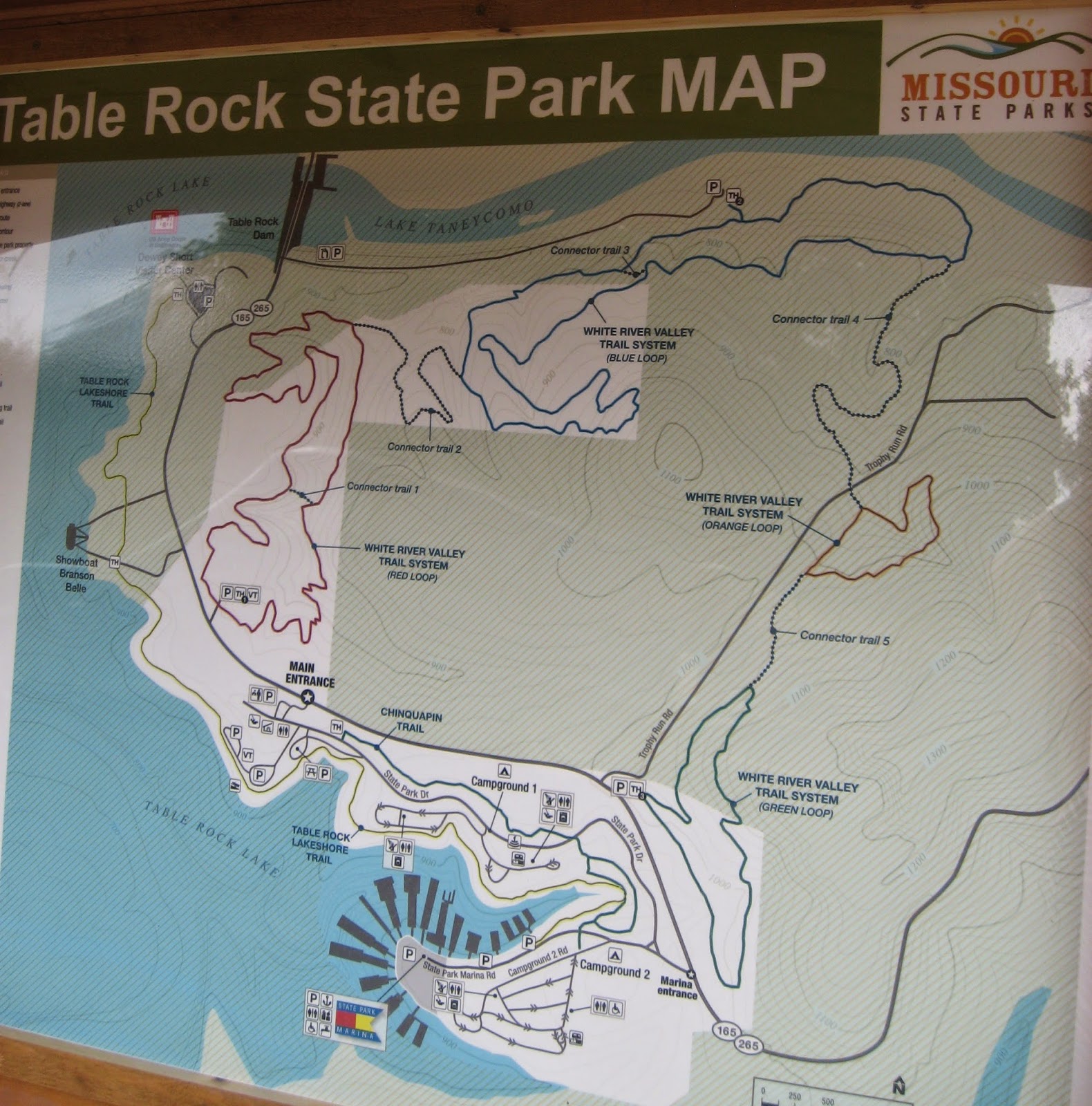 White River Trail Map Silverhawk Adventure Blog: White River Valley Trail - Table Rock Lake,  Missouri