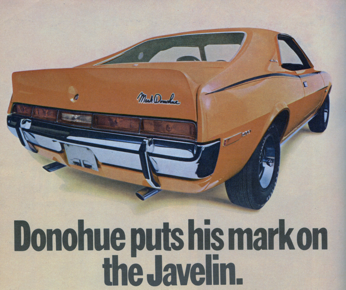 The Mark Donohue Javelins Rare and Unappreciated Muscle Cars