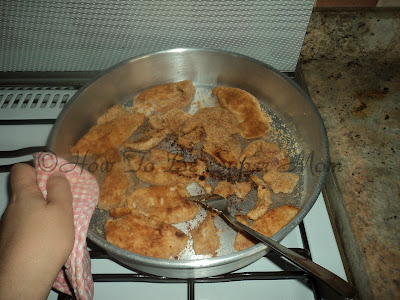 cooking chicken