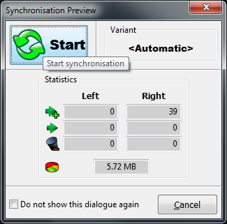 freefilesync automatic sync
