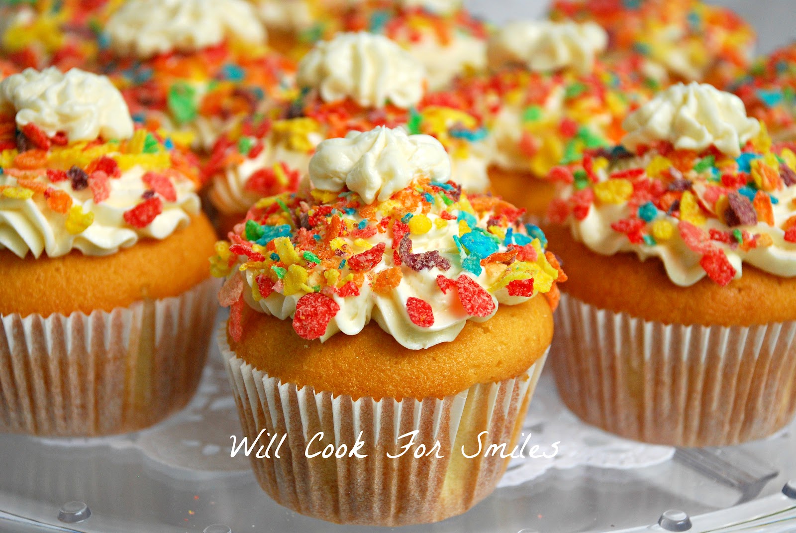 Food Drive and Fruity Pebbles Cupcakes Post Bowls of Hope , Champions