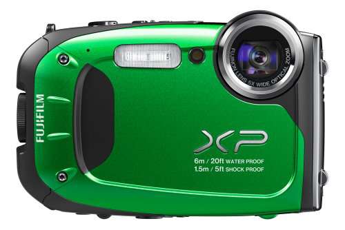 Fujifilm FinePix XP60 16 MP Digital Camera with 2.7-Inch LCD (Green)