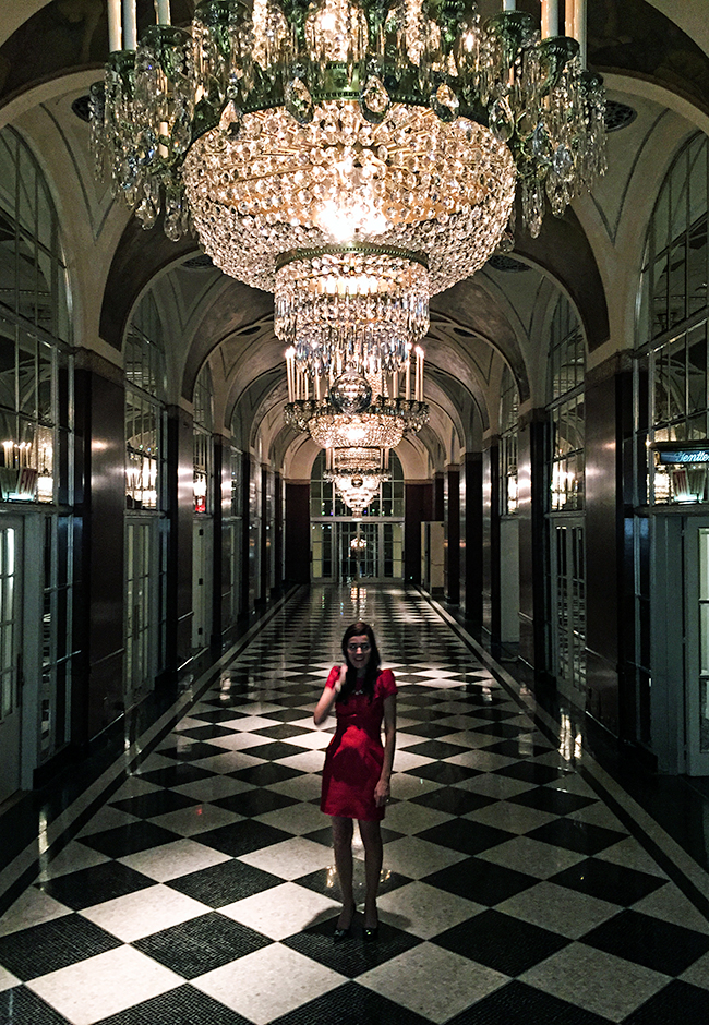 Classy Girls Wear Pearls Peacock Alley at the Waldorf Astoria