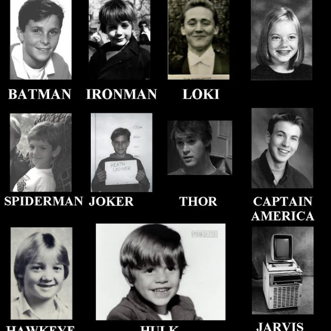 Photo : コミックヒーローたちの少年時代