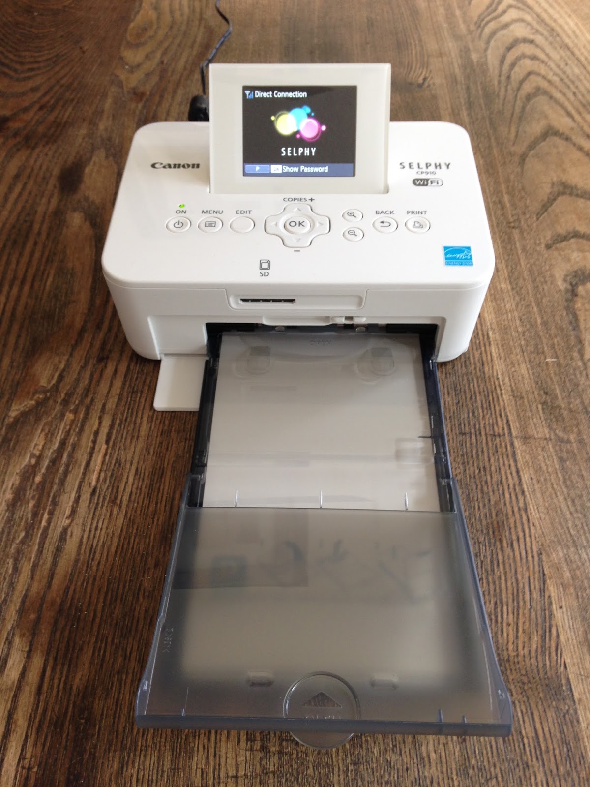 Nancy's Scrappin' and Stamps Using Canon Selphy Photo Printer for