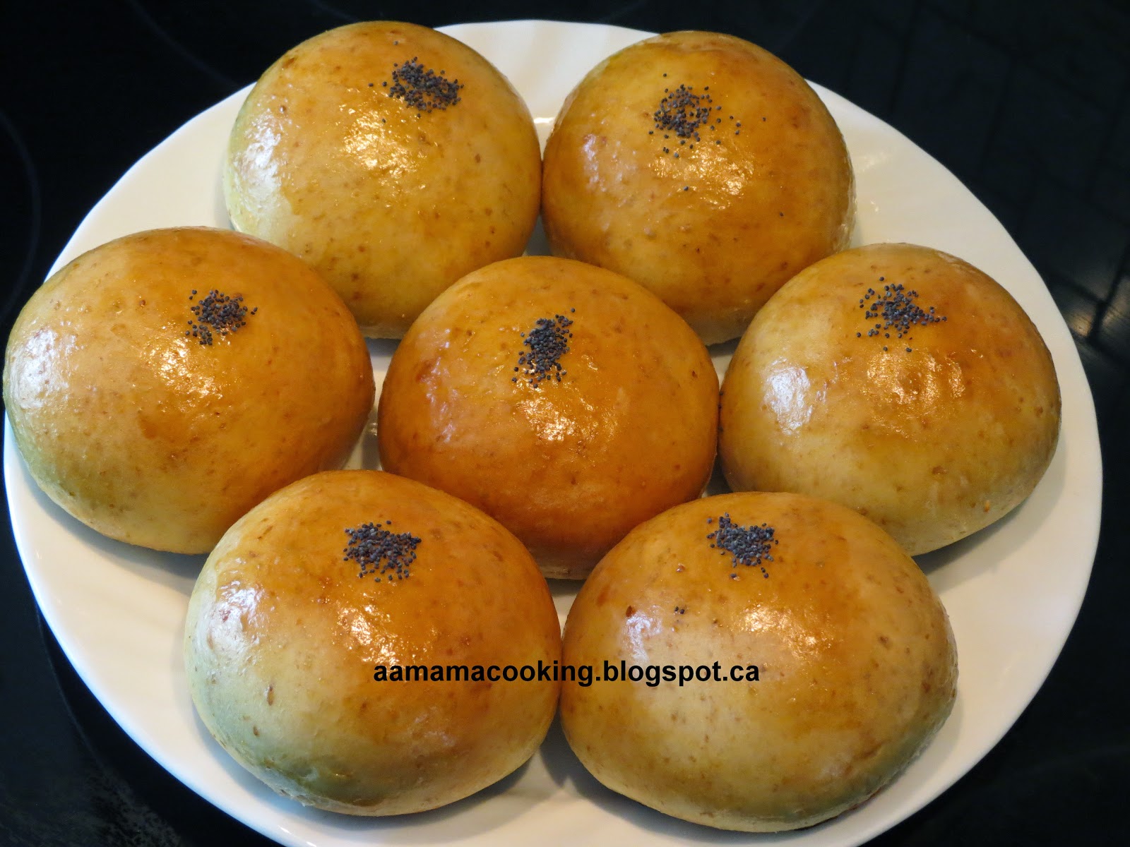 AA mama 亞麻子叉燒包湯種 (Kitchen Aid Stand Mixer) BBQ pork bun with