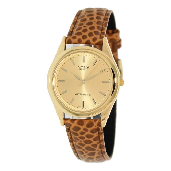 Mens Watch CASIO Leather Strap Men's Watch MTP Series 1093Q9A