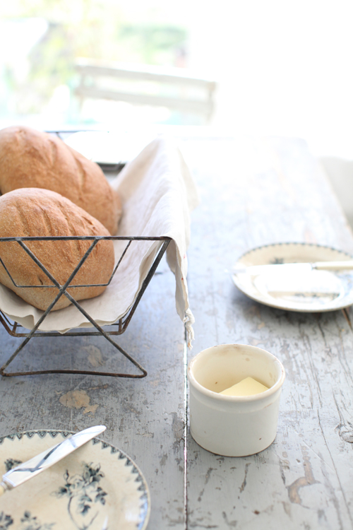 Dreamy Whites A French Bread Recipe, An Antique French Dish Drying