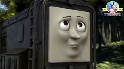 Thomas and friends Diesel from Vicarstown Dieselworks hooted huffily at this slow journey stoppage