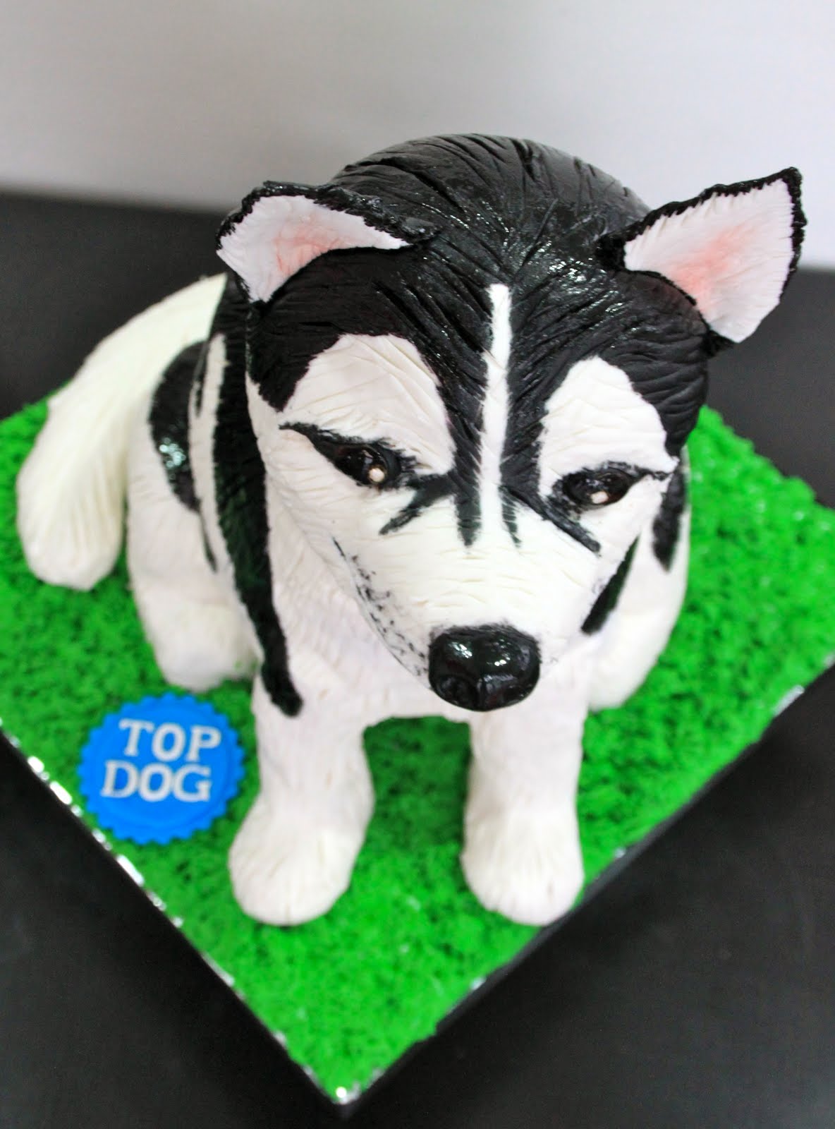 Sculpted Dog Cake