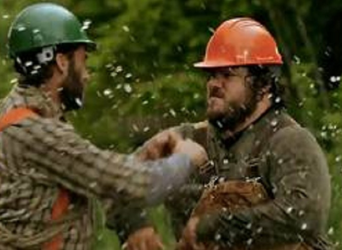 Berocca Advert Lumberjacks