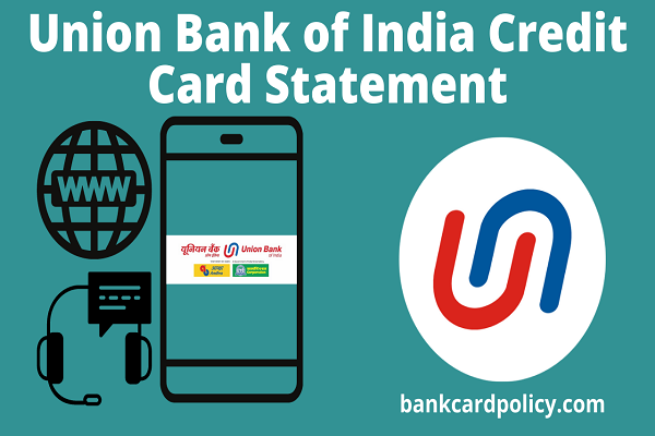 Union Bank of India Credit Card Statement