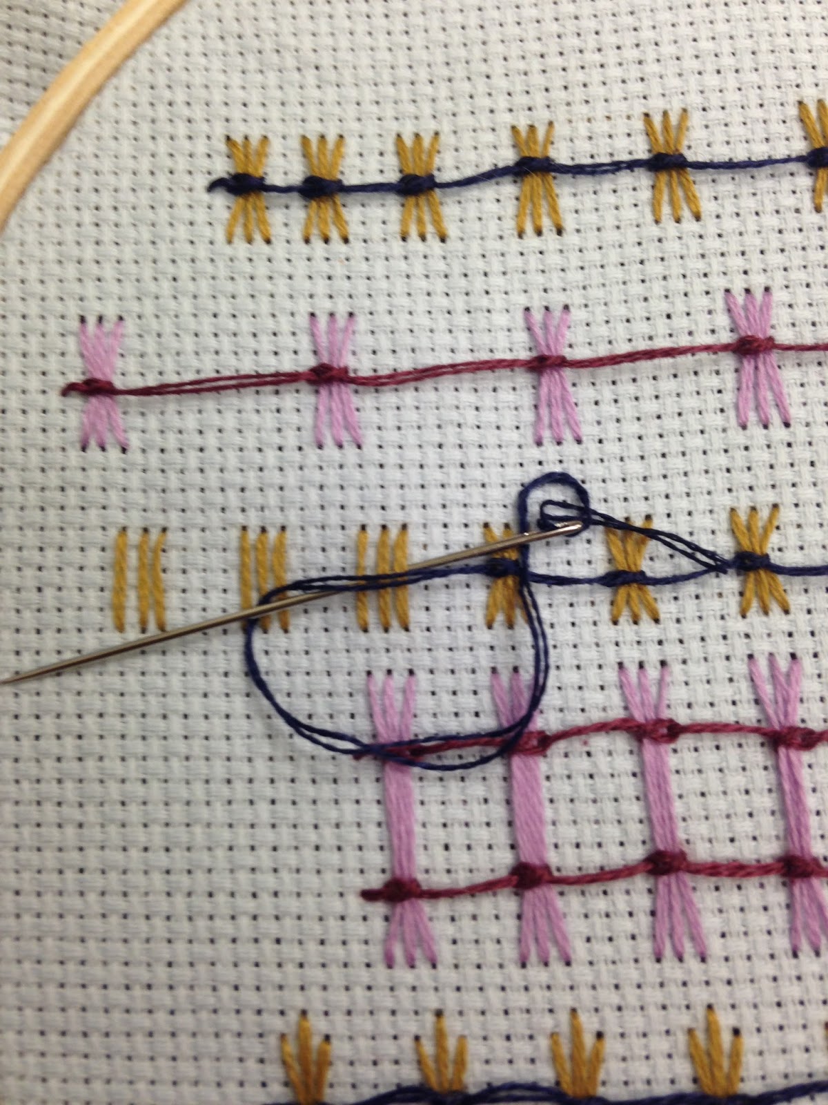 feeling stitchy Learn the Butterfly Chain Stitch