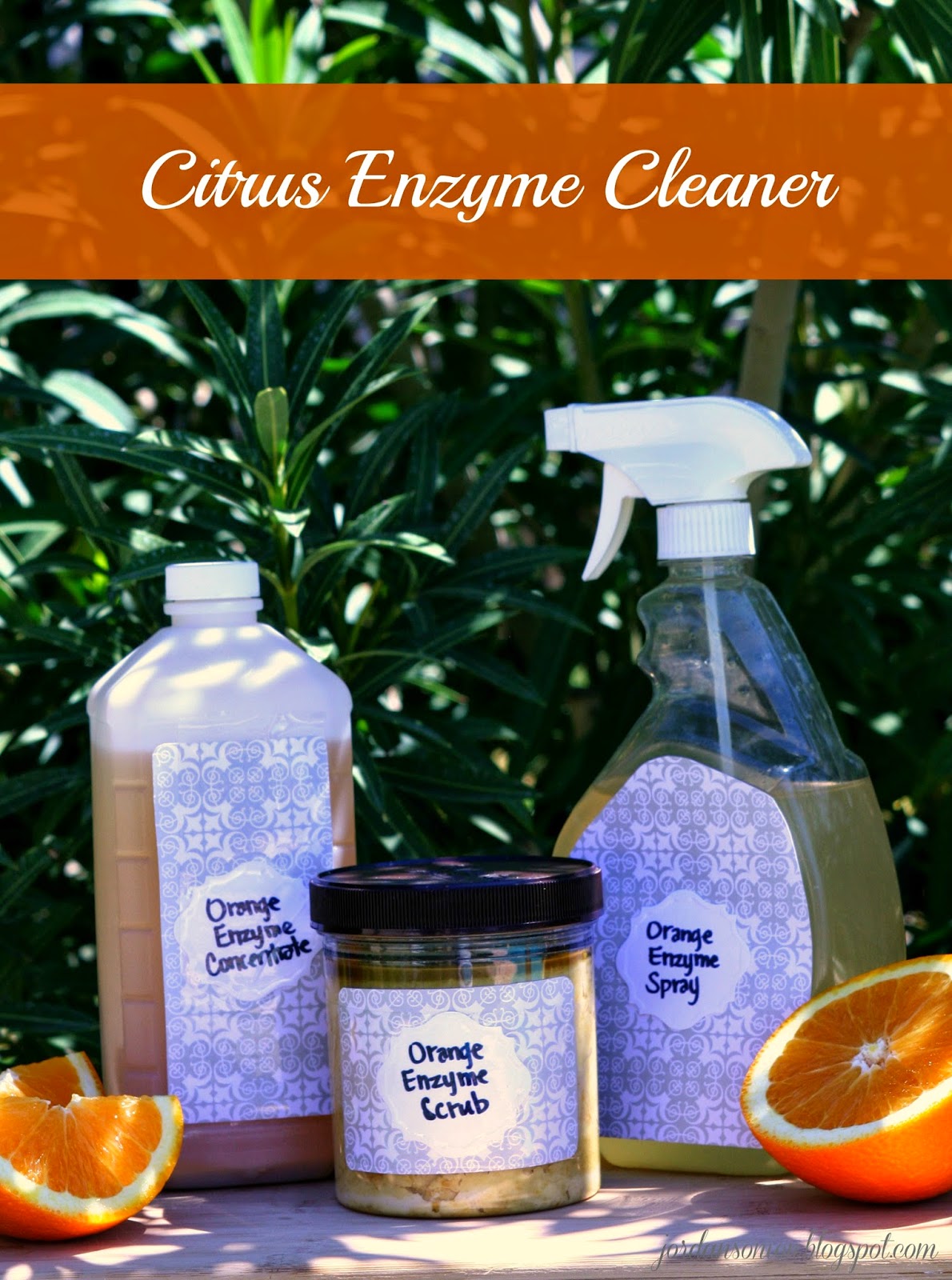 Citrus Enzyme Cleaner Jordan's Easy Entertaining