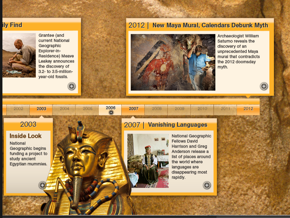 4 Great National Geographic Timelines to Share with Your Students