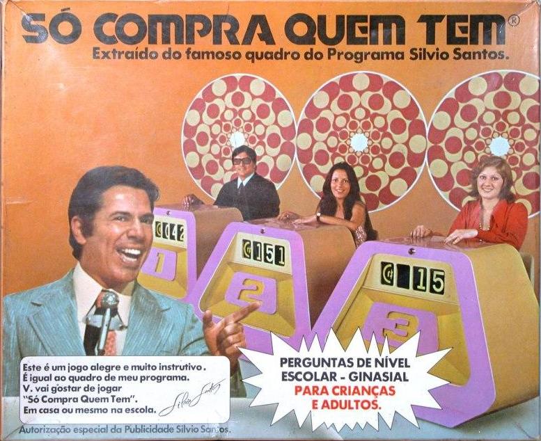 KIRINILAS BRINQUEDOS ANTIGOS JOGO SÓ COMPRA QUEM TEM, SILVIO SANTOS