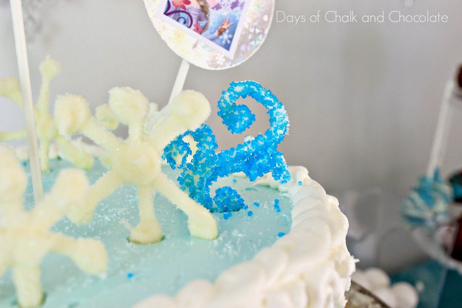 frozen cake decorations
