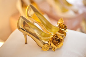 pure gold shoes