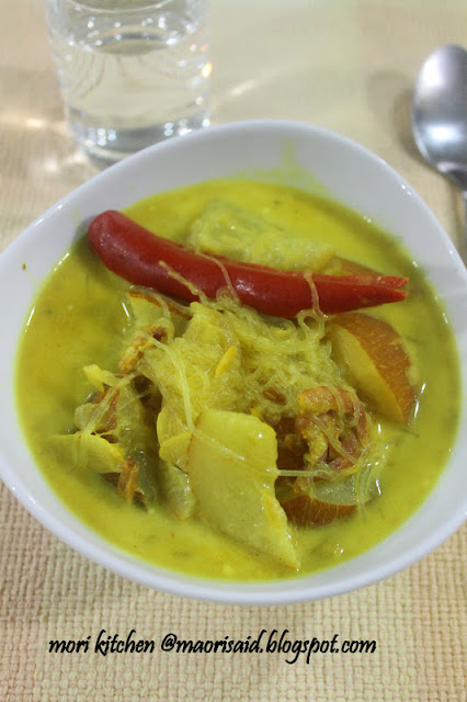 Moris Kitchen Timun Tua Masak Lemak Kuning