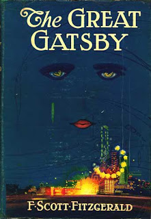 Book cover for The Great Gatsby, a classic literary novel by F Scott Fitzgerald, on Minimalist Reviews.