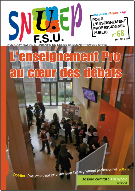 Un nouveau SITE Académique: http://snuep-fsu-grenoble.eklablog.fr/