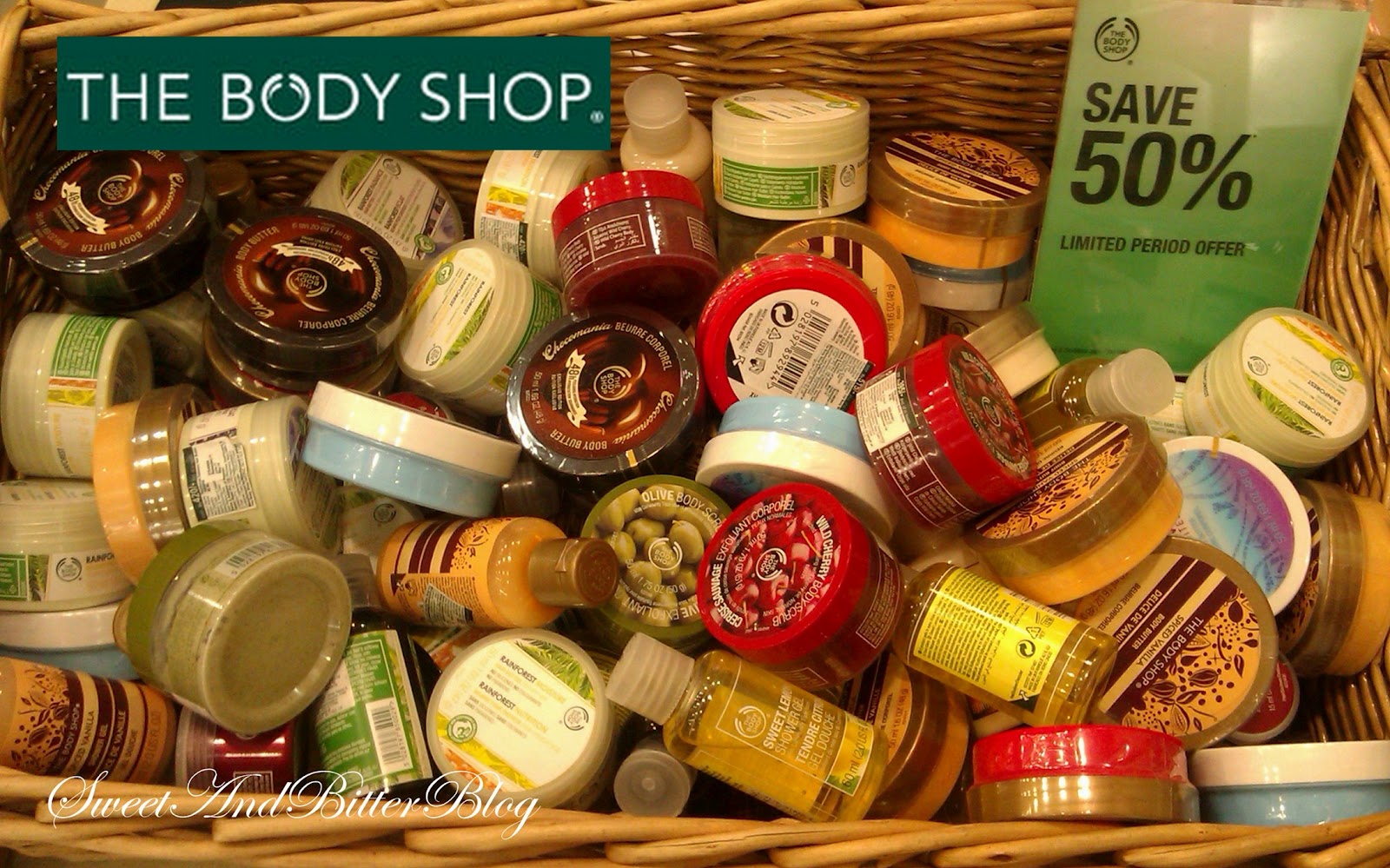 50 Off on The Body Shop Mini Products ( Products List ) Sweet and