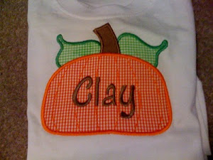 Pumpkin Applique