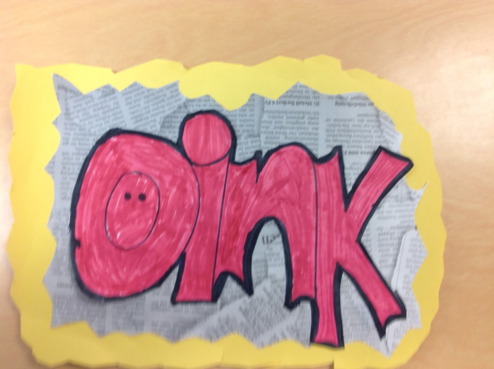Onomatopoeia Projects - SSSTeaching