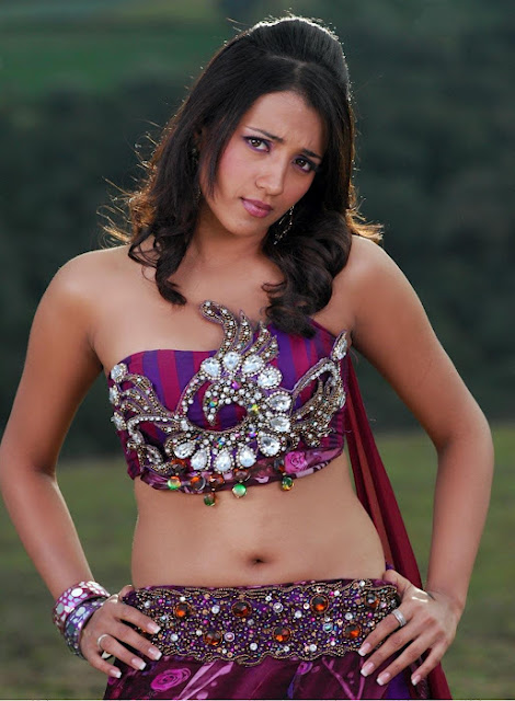 Actress Trisha Navel Show Photos