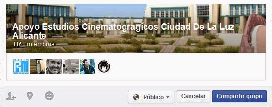 Apoyo Estudios Cinematográficos Ciudad de la Luz Alicante