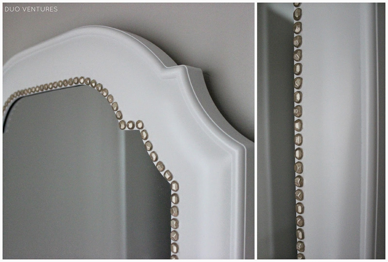 Duo Ventures Powder Room Mirror Makeover
