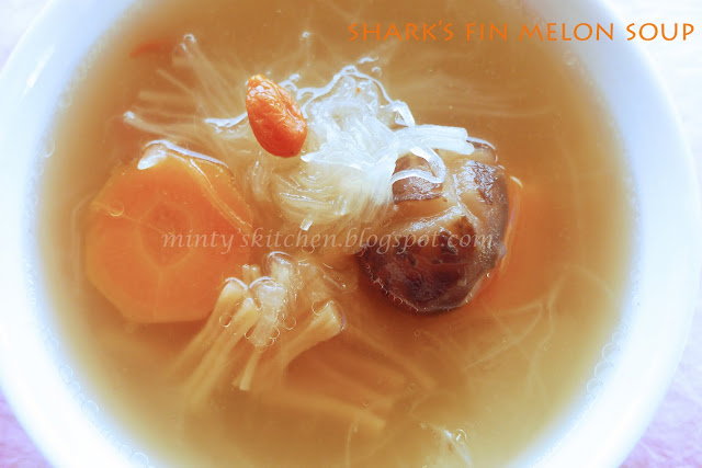 shark fin melon. Fancy having a bowl of steaming and flavoursome shark fin#39;s (melon) soup