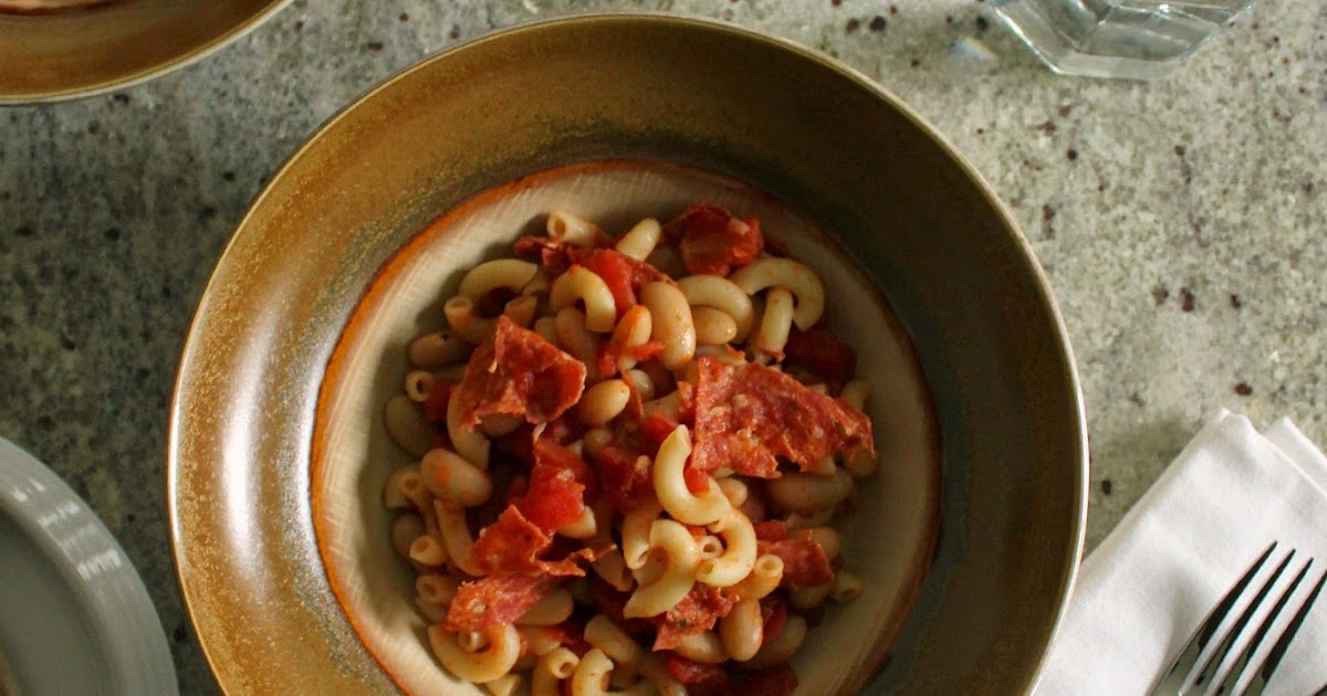 The Captivating Life Salami Pasta