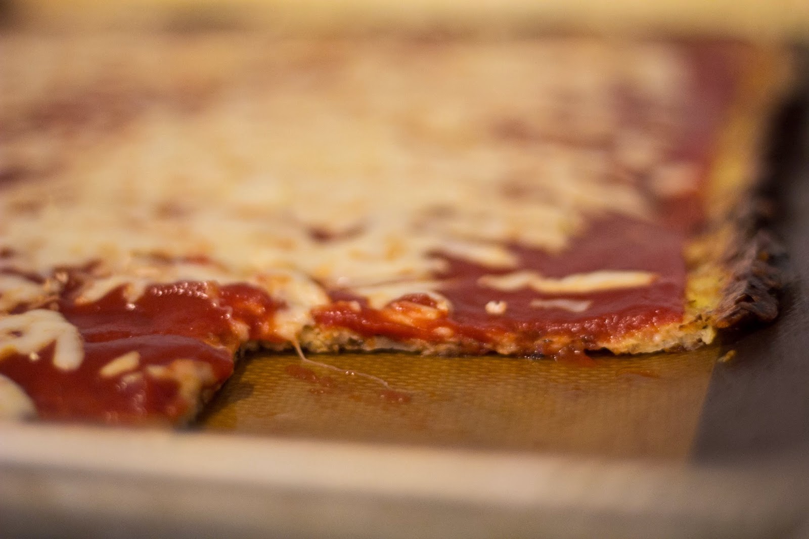 San Diego Cooks Cauliflower Pizza Crust Lean and Green!