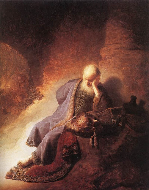  Jeremiah Rembrandt painting 