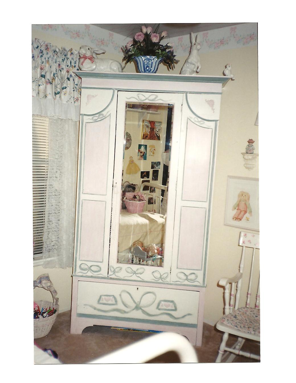 little girl armoire
