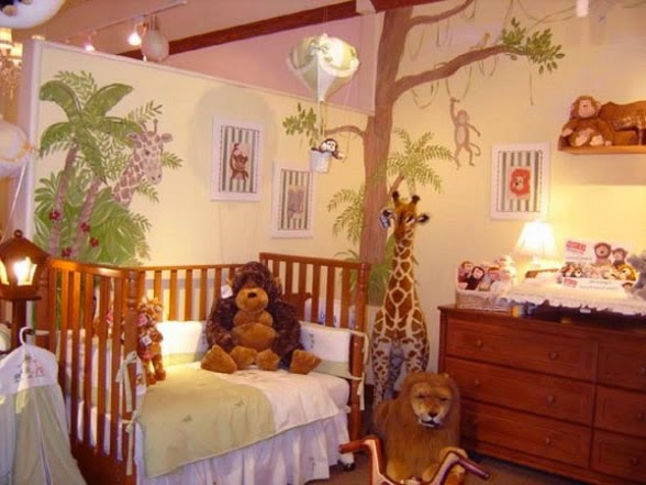 Dormitorios tema jungla - Ideas para decorar dormitorios