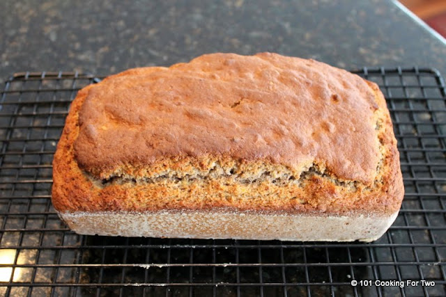 Healthier Whole Wheat Banana Bread from 101 Cooking For Two