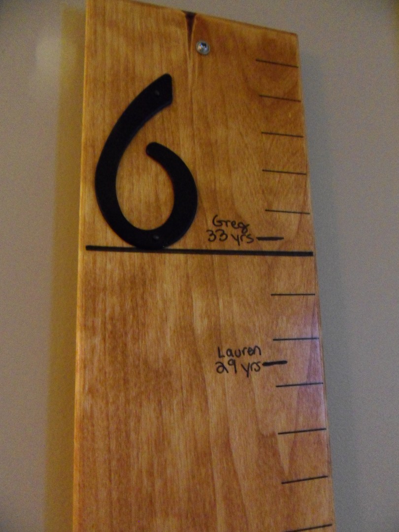 Life of Gregory D Wood Height Chart