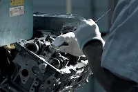 2013 Nissan GT-R engine detail