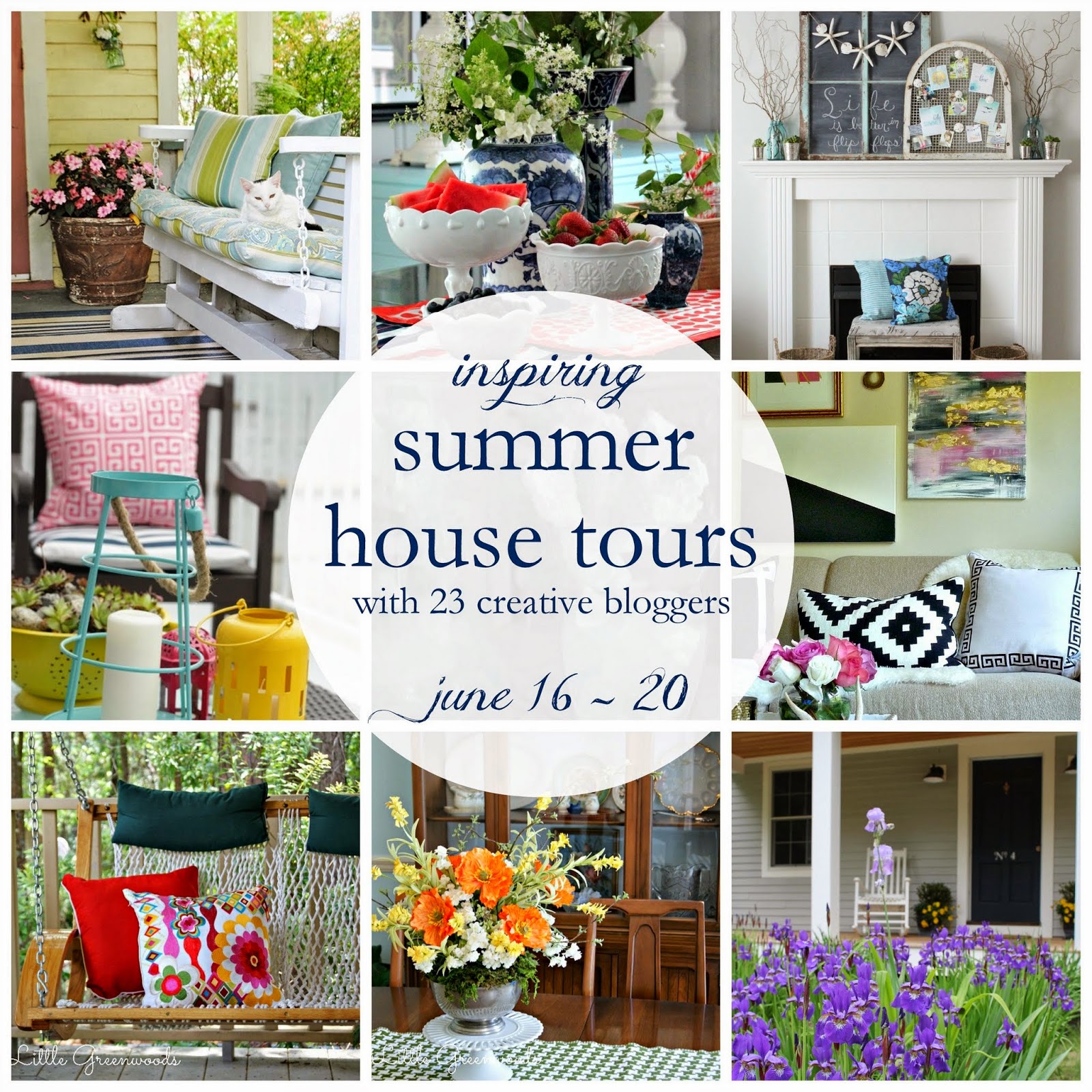 Inspiring Summer House Tour 2014